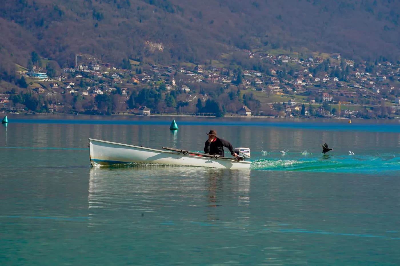 Défi paddle sur le lac d'Annecy