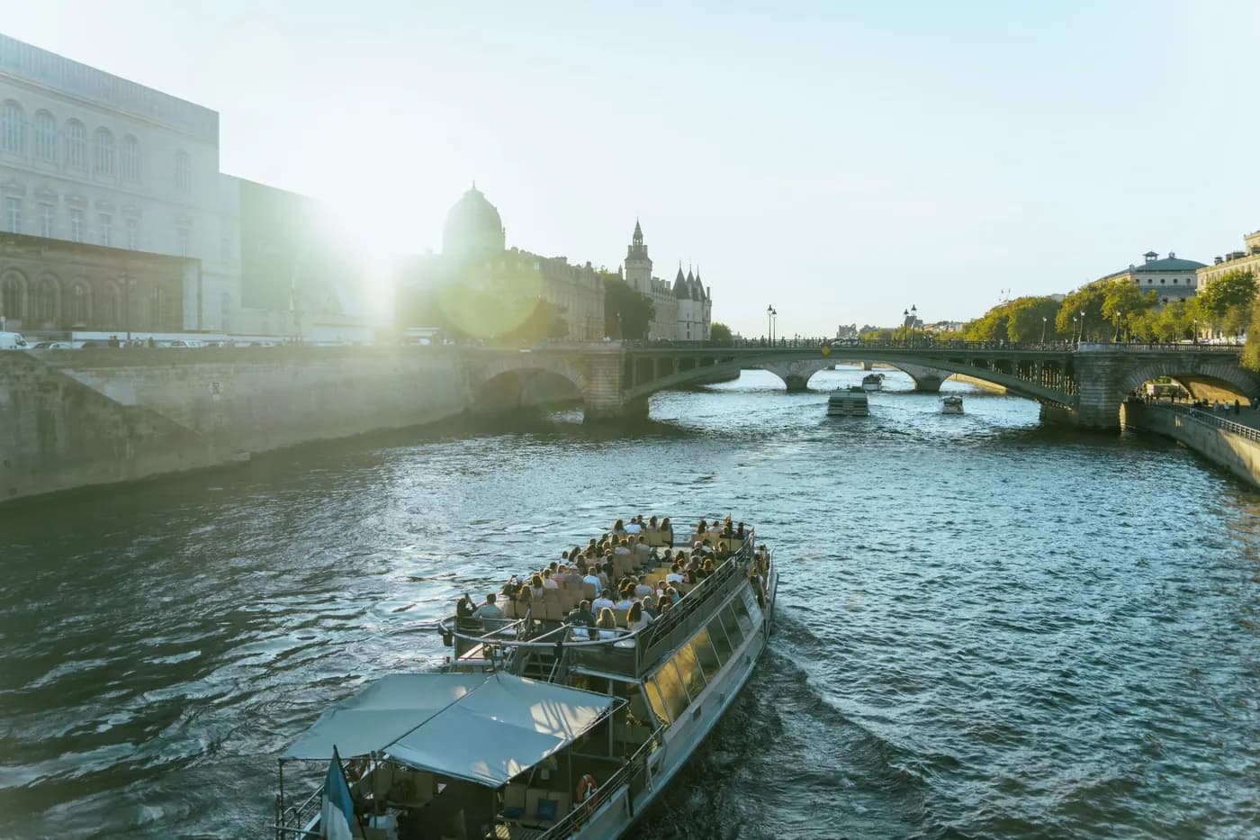 Private cruise on the Seine