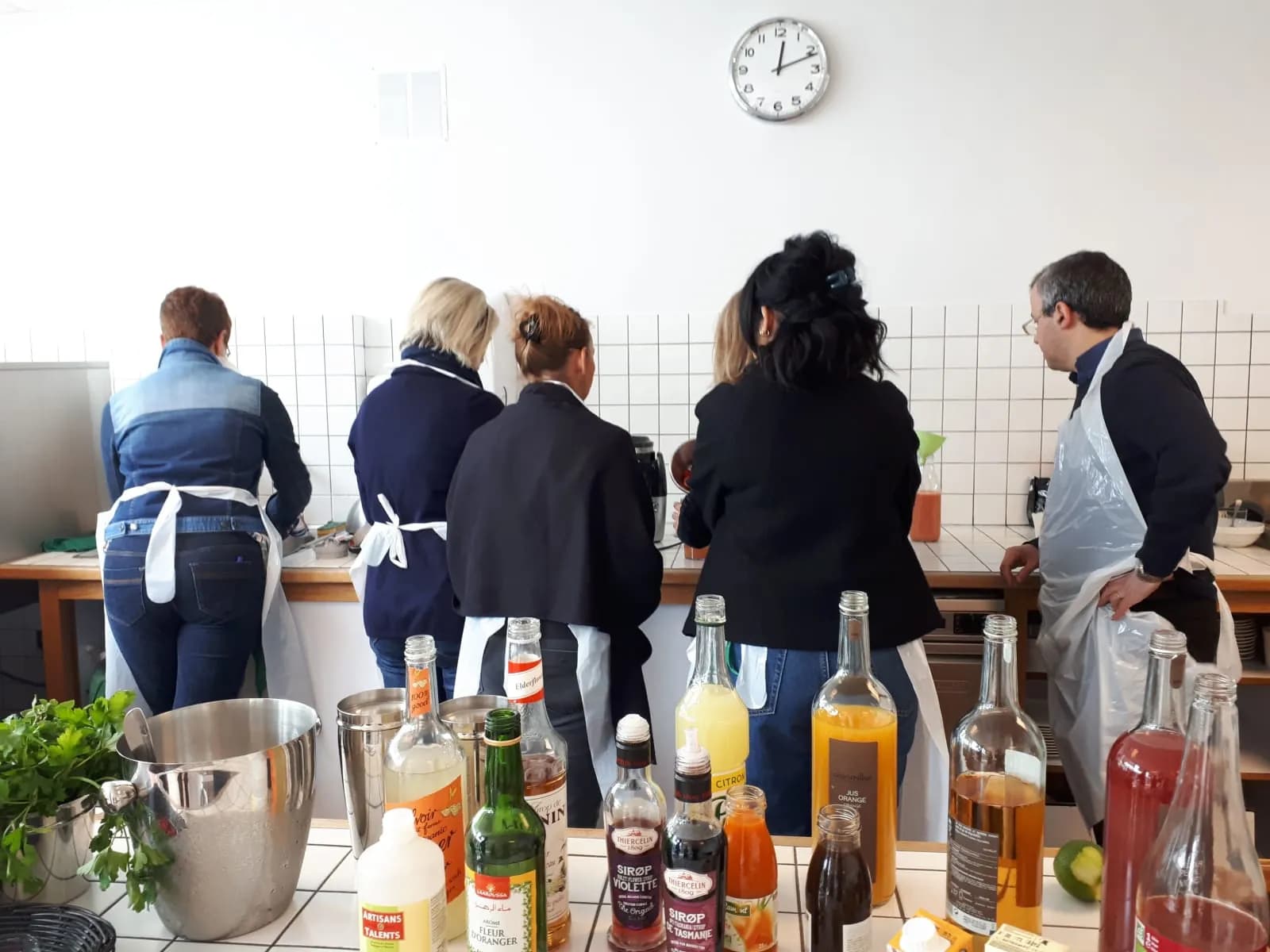 Team cooking kit challenge, Paris region