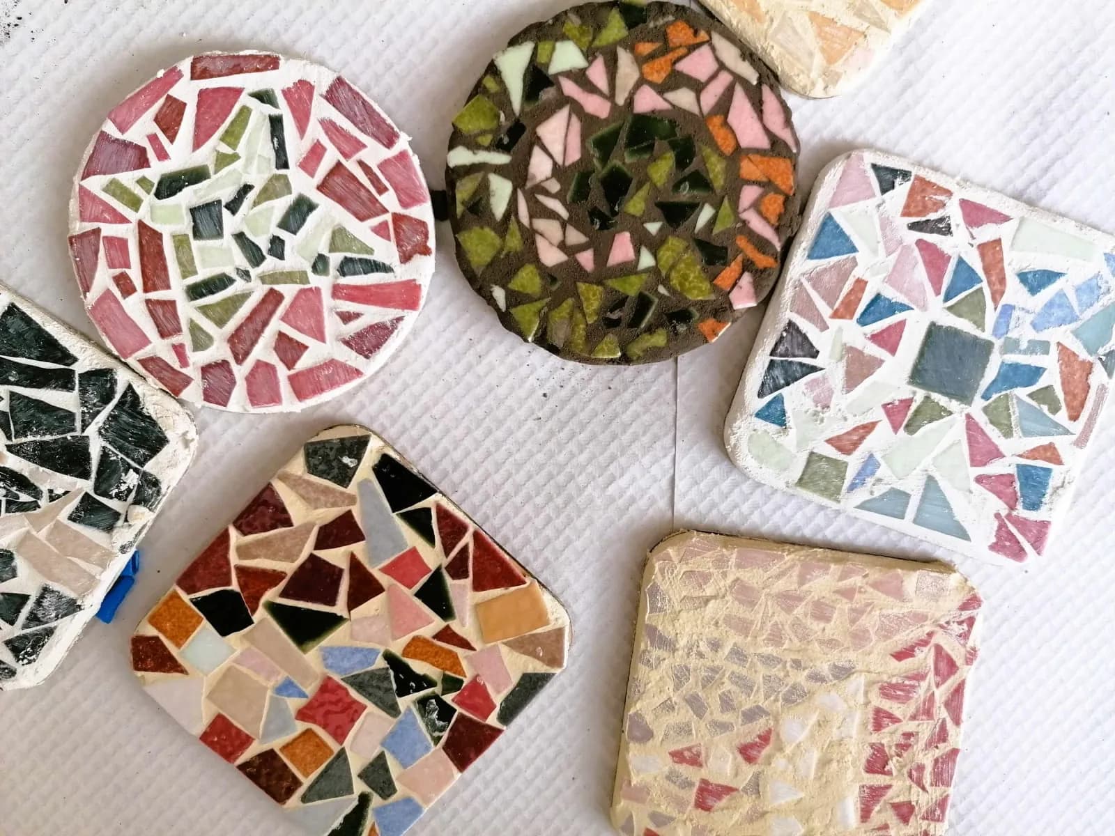 Mosaic workshop in Paris 18th