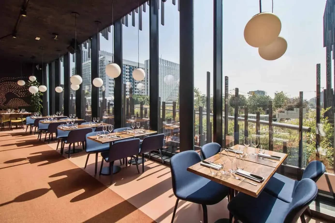 Rooftop Garden, La Défense, main room view