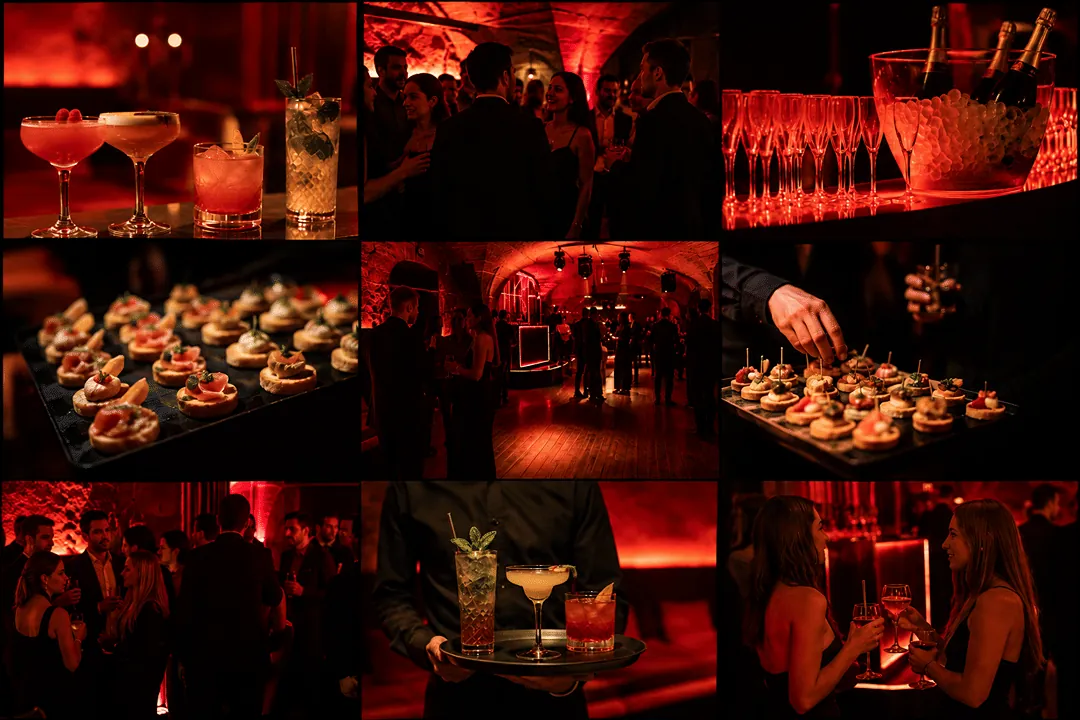 Dandy Saint-Germain, group dining and private event venue in Paris 6e, Paris – reception setup