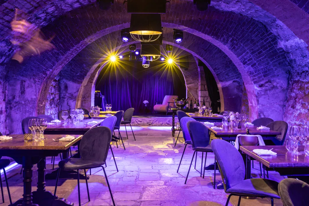 Le M. Musée du Vin, group dining and private event venue in Paris 16e, Paris – reception setup