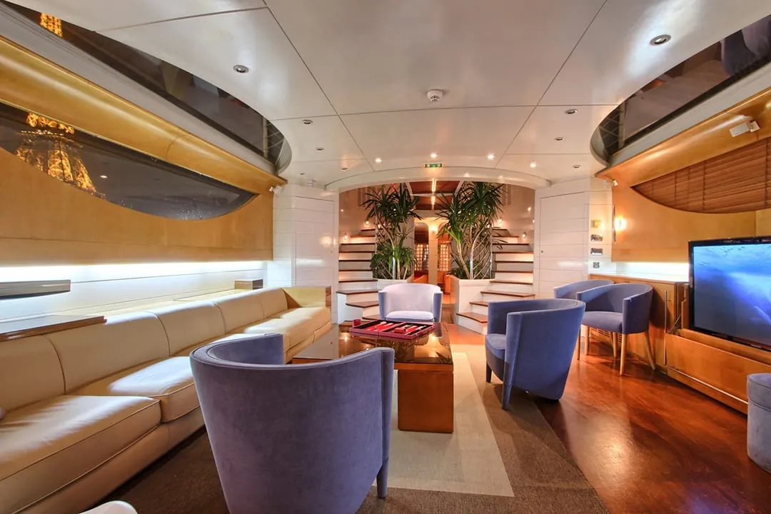 Yacht Joséphine, group dining and private event venue in Paris 16e, Paris – interior view