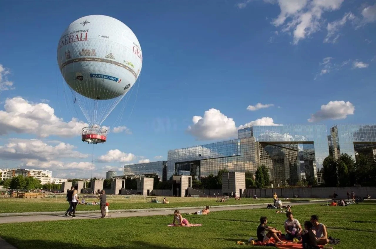Ballon de Paris - Aéroparis : intérieur et ambiance, Paris 15e