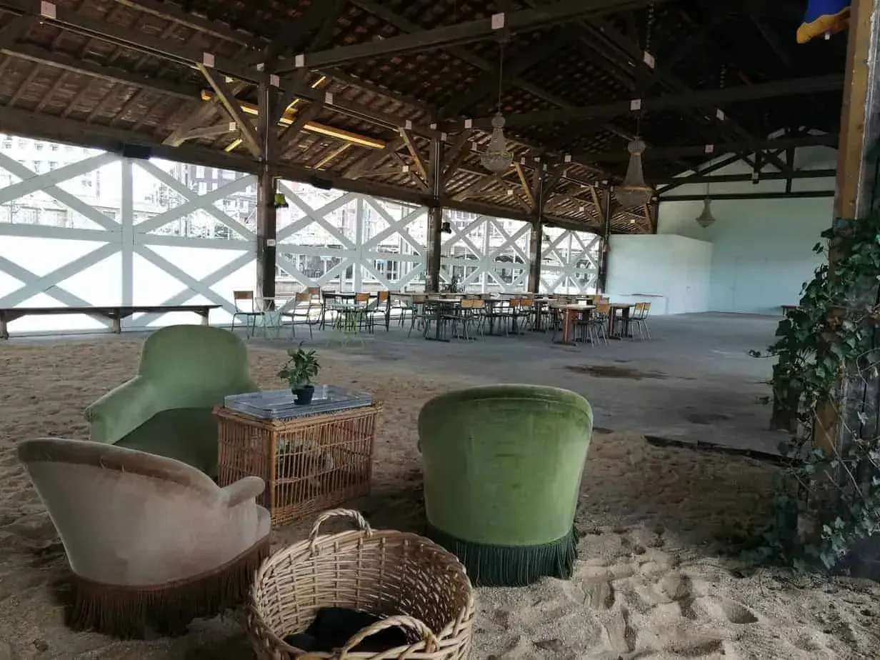 Freight Station Pavilion, Pantin: interior and atmosphere, Pantin, Paris area