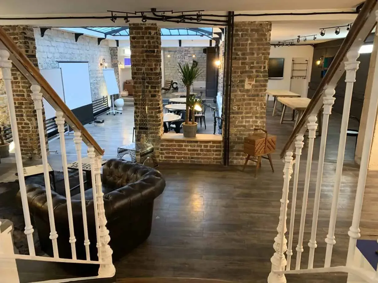 Industrial Loft, Rue de Vézelay, main room view