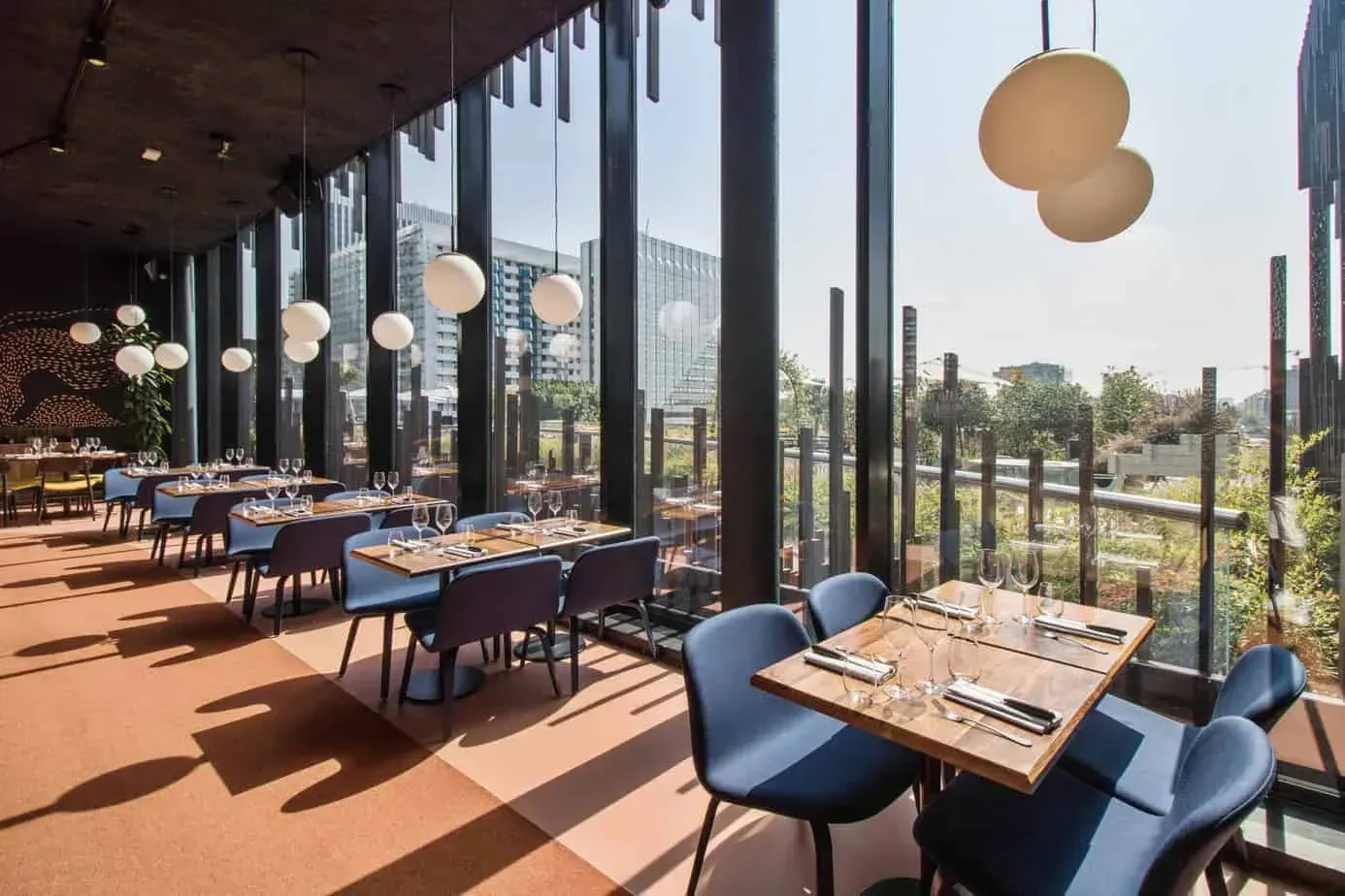 Rooftop Garden, La Défense, main room view