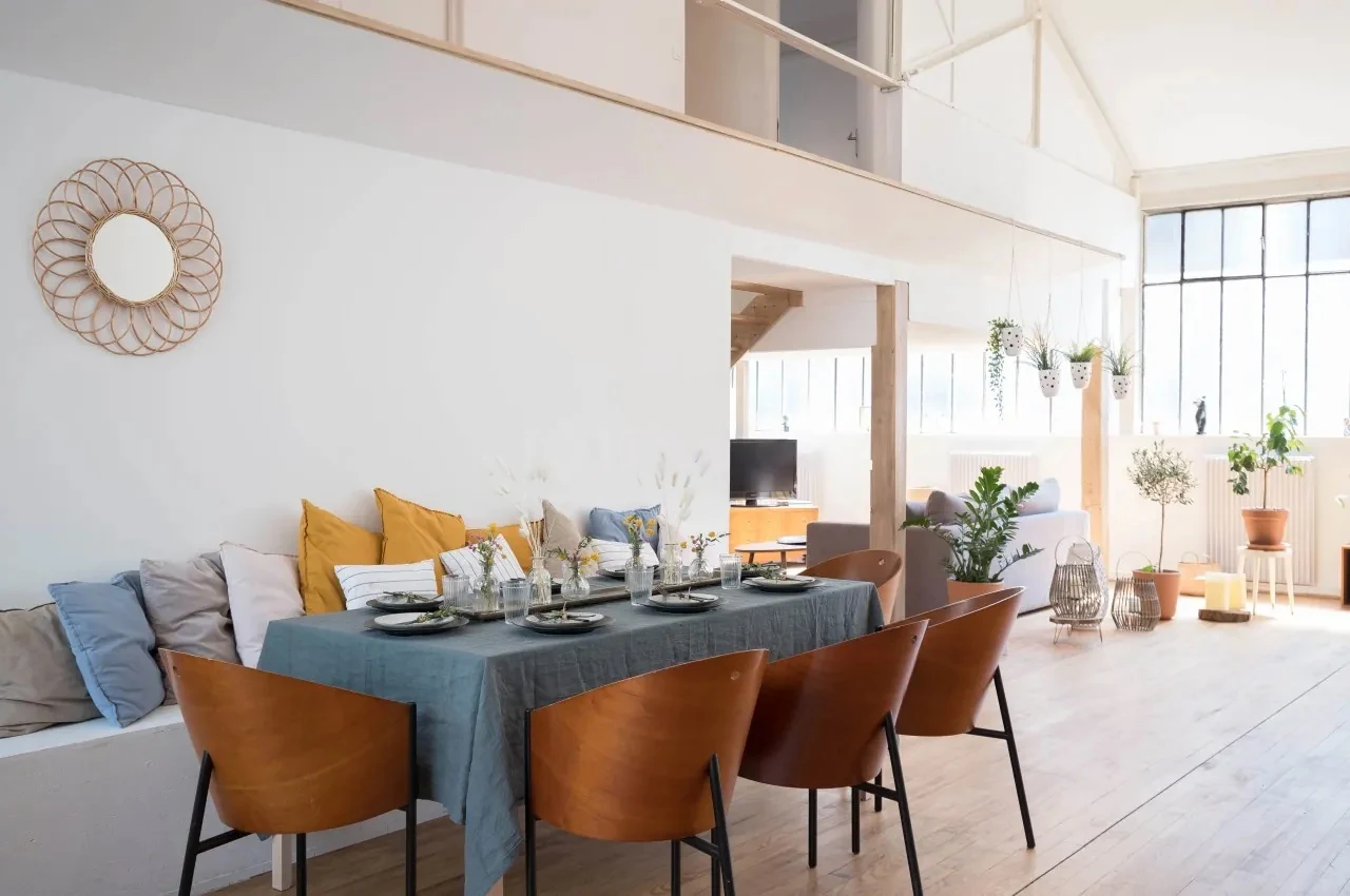 Le Loft Etoilé: interior and atmosphere, Paris 16