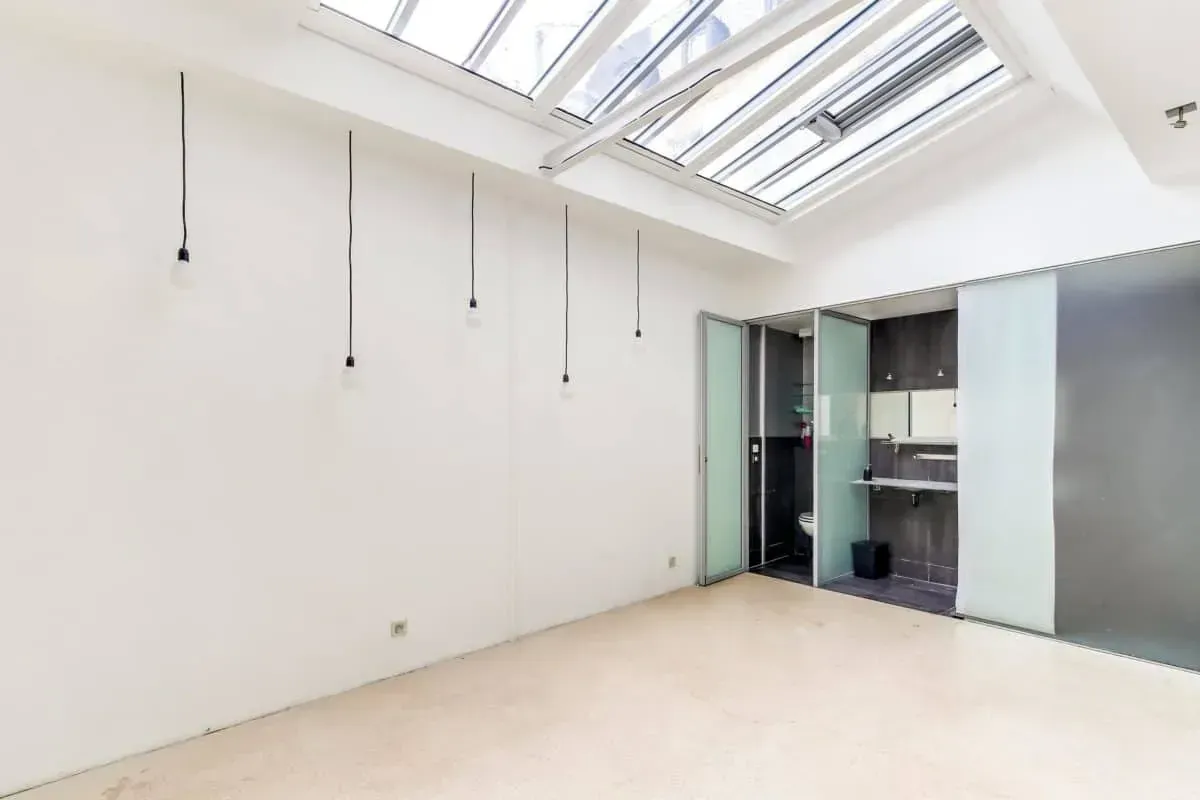 Loft à verrière et cour privée, Marais, Paris : lieu de réception et de séminaire à Marais, Paris
