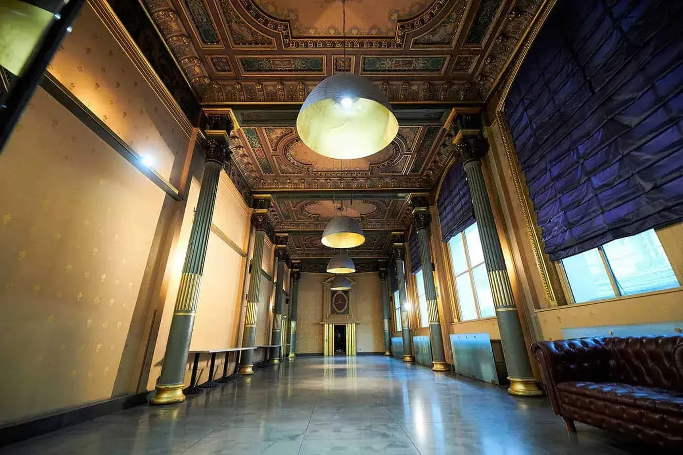 Neoclassical Gala Hall, Rue de l'Échelle: interior and atmosphere, Paris 1er