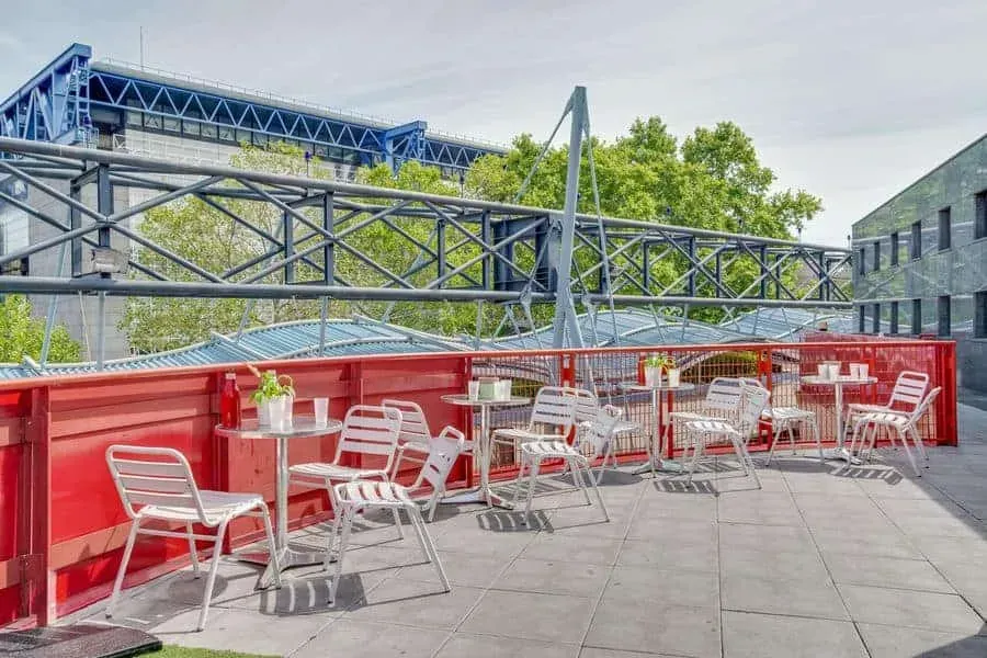 Rooftop Terrace With Garden, Paris 19e: reception and seminar venue in Paris 19e